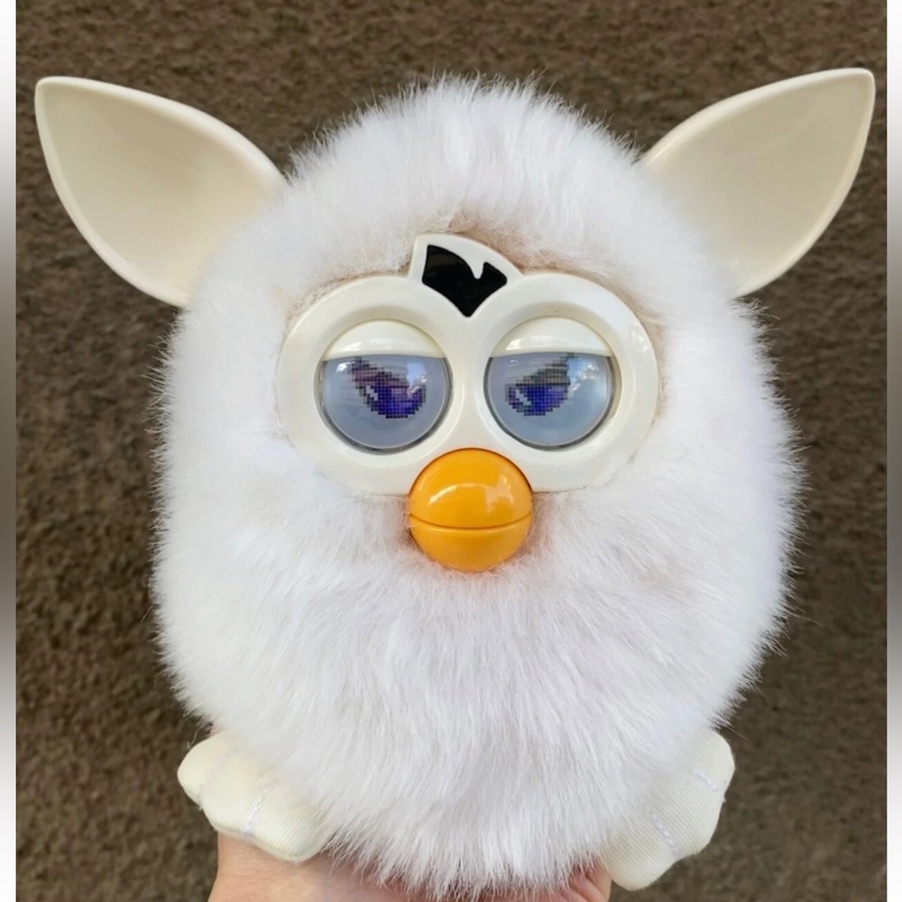 Collectible White Yeti Furby